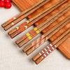 Alishan Wenge Wood Inlaid Chopsticks