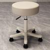 Beauty Salon Swivel Stool: Hairdresser, Nail Technician, Makeup Artist, Barber Wheeled Chair