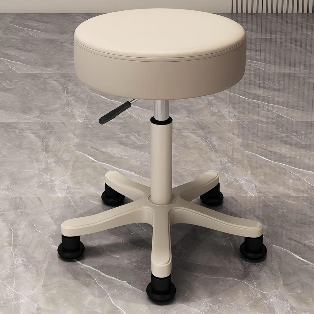 Beauty Salon Swivel Stool: Hairdresser, Nail Technician, Makeup Artist, Barber Wheeled Chair