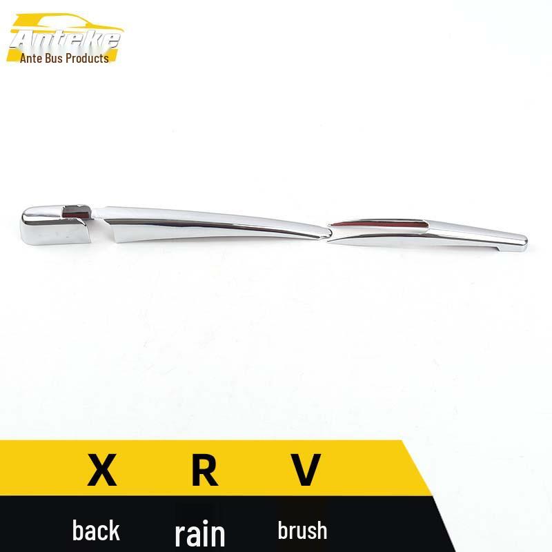XRV Rear Wiper Chrome Cover: Electroplated Decorative Exterior Car Accessory
