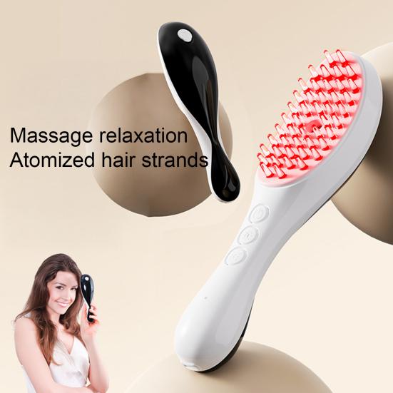 Hair Growth Comb Light Therapy for Thicker Healthier Hair Portable Hair Massager Handheld Scalp Device