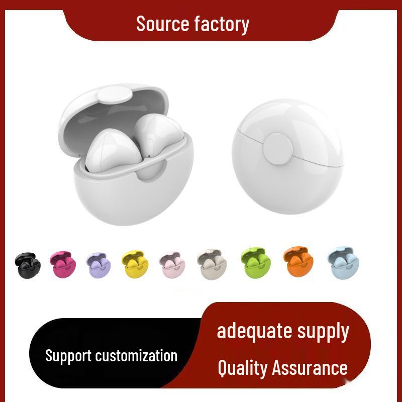 A6 Wireless Bluetooth Headphones - 5.3 TWS Macaron Multicolor with Ultra-long Standby