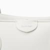 Calvin Klein Elegant Commuter Pendant Synthetic Material Boston Bag Handbag Medium Women Handbags Moonlight-White 4F3369G-4LX