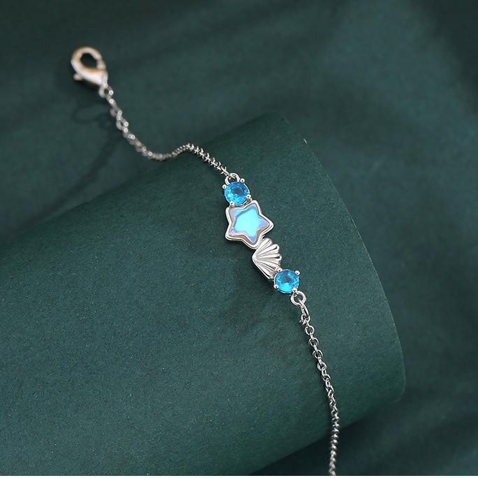 Star Ocean Heart Dámský Nádherný Luxusní Náramek: Elegantní, Všestranné, Snové Šperky