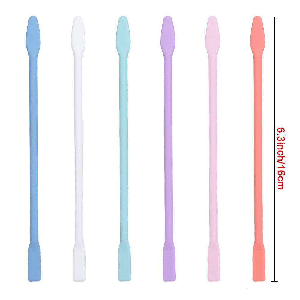 Silicone Stir Stick Color Modulation Cup Dispenser Beauty Stick Adjusting Rod Epoxy Resin Jewelry Making DIY Tool Accessories