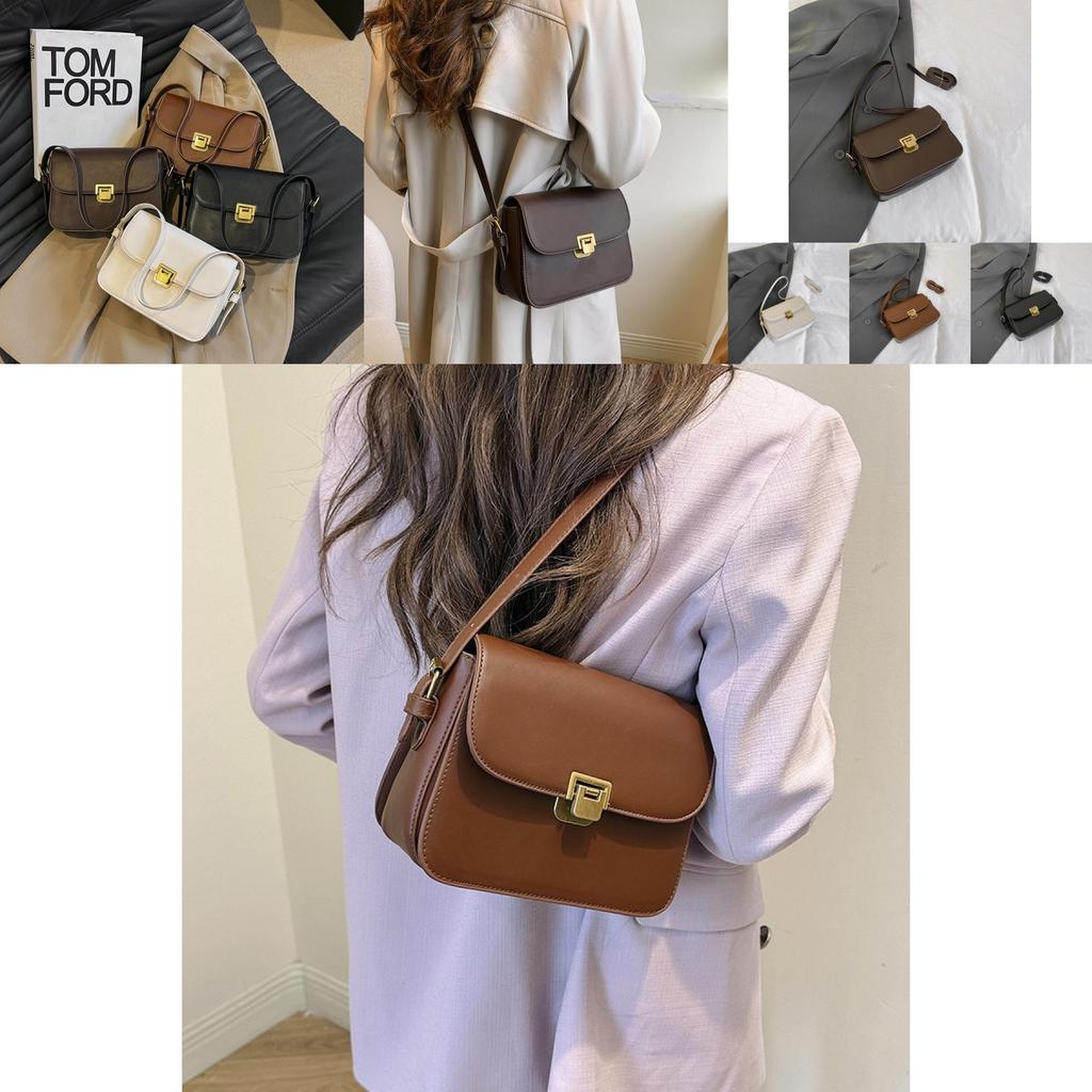 Chic Street Style Pu Leather Shoulder Bag For Women 2024 Fashion Forward Crossbody Purse