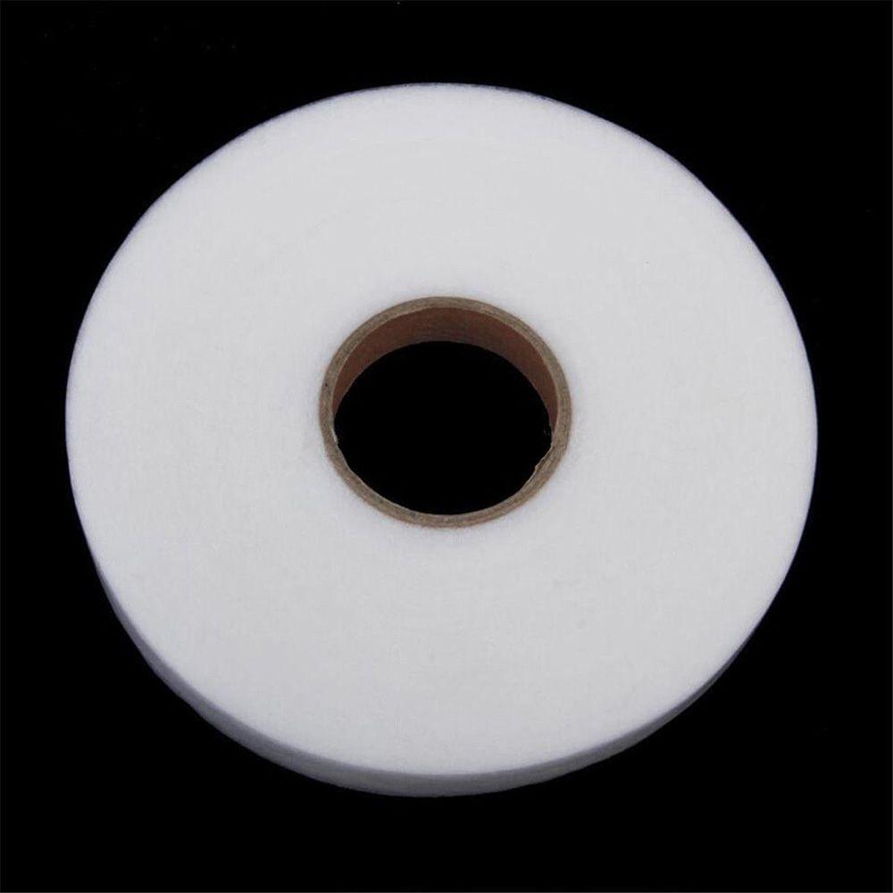 Yards Iron On White Fusible Interlining Fabric Tape Adhesive Tape Sewing Accessory Cloth Apparel