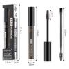 Beauty anti-sweat and long-lasting double-head eyebrow dye cream non-smudging natural three-dimensional wild dyeing styling eyebrow cream