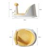 Portable Infant Bathing Chair Anti Skid Base Strong Suction Cups for Stability Easy to Clean Lightweight Baby Bath Seat