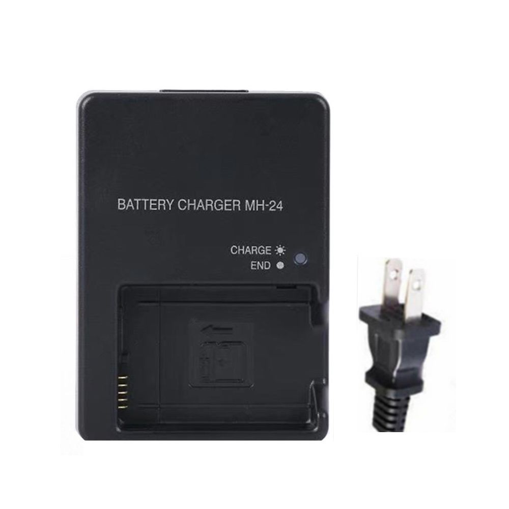 

Stable Rechargeable LED Indicator Power Adapter Camera Battery Charger MH-24 Charging Dock US Plug