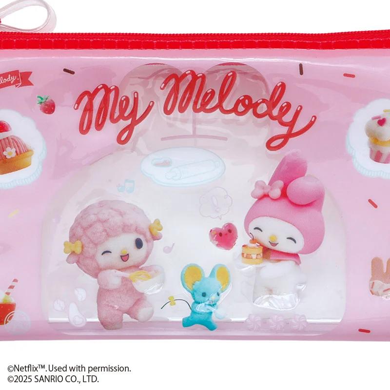 Sanrio Netflix MY MELODY & KUROMI My Melody Clear Pen Case Japan NEW