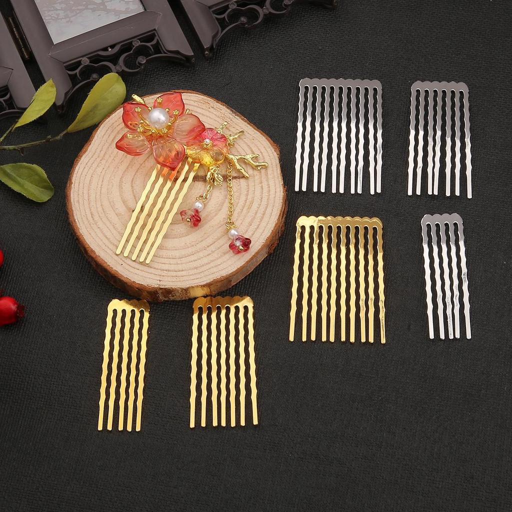 Copper Hairpin Base 5cm U-Pin Material for DIY Hair Jewelry Craft 1 Pc
