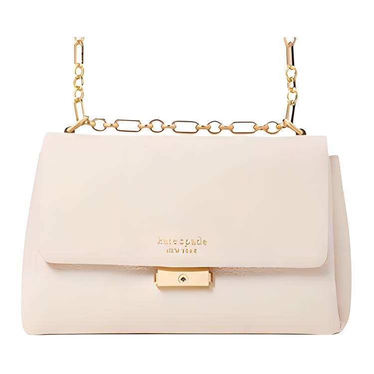 

New Kate Spade Carlyle Cow Leather Crossbody Bag Shoulder Bag Women s Milk White K5443650 24.1*8.1*15.0CM
