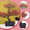 Artificial Bonsai Ornament, Realistic Faux Potted Plant, Plant for Office, Tabletop, Home