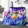 Stumble Guys Flannel Blanket, High quality Comfortable for All Seasons, Home Decor, Warmth and Comfort