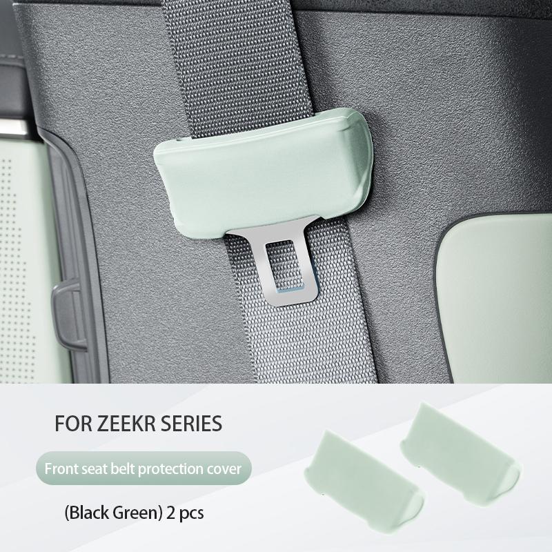 For ZEEKR 001 X belt buckle Silicone Case Snap protector Anti scratch and anti abnormal noise Seat belt interior accessories