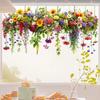 Photo Props 3D Flower Window Sticker Double Sides Decorative Sticker Glass Decals  Home Decoration