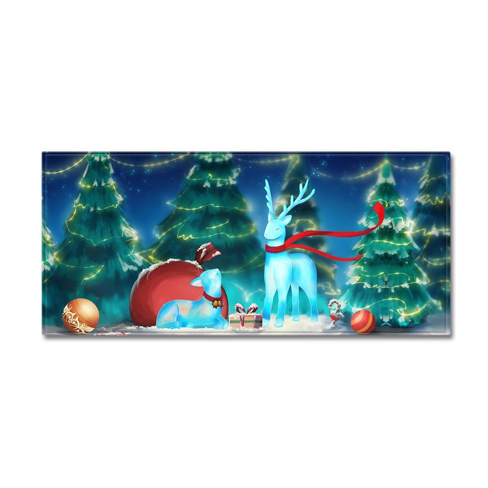 Christmas Kitchen Sand Carpet Doormat Long Floor Mat