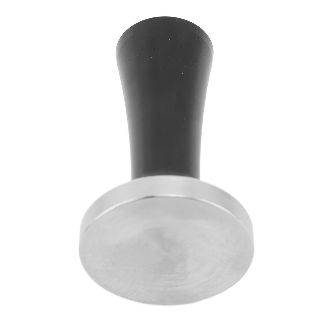 58mm Coffee Tamper Stainless Steel Flat Bottom Coffee Powder Press Hammer for Evenly Compacted Powder