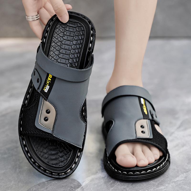New Style Men's Casual Sandals Summer Fashion Anti-slip Mans Shoe Classics Slipper Men Outdoor Walking Beach Slide Popular Model