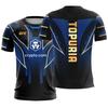 Maglietta a maniche corte da uomo 2025 UFC Fight Night Topuria Traspirante Sportswear per Allenamento di Arti Marziali Miste