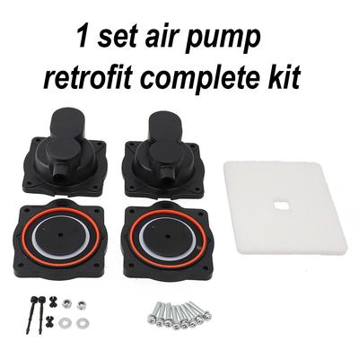 Brand New Rebuild Repair Kit Air Filter Air Pump Retrofit Complete Kit Diaphragm Hole Clamps Plastic Safety Screws