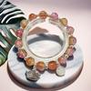 Daisy Popcorn Beaded Bracelet: Elegant Women's Hand Jewelry