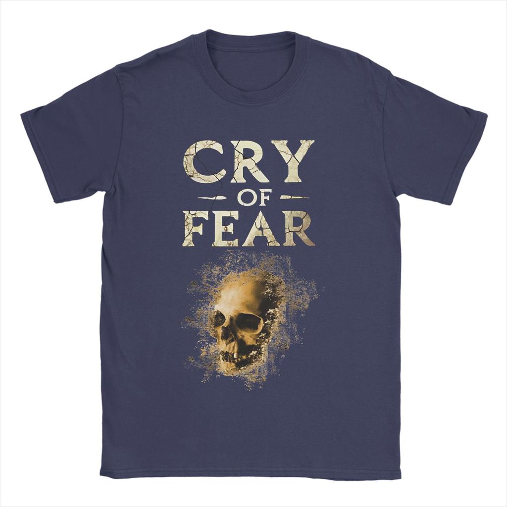 Simon Henriksson Cry of Fear  Print T Shirt for Unisex Women  Pure Cotton  Tee Shirt Clothing