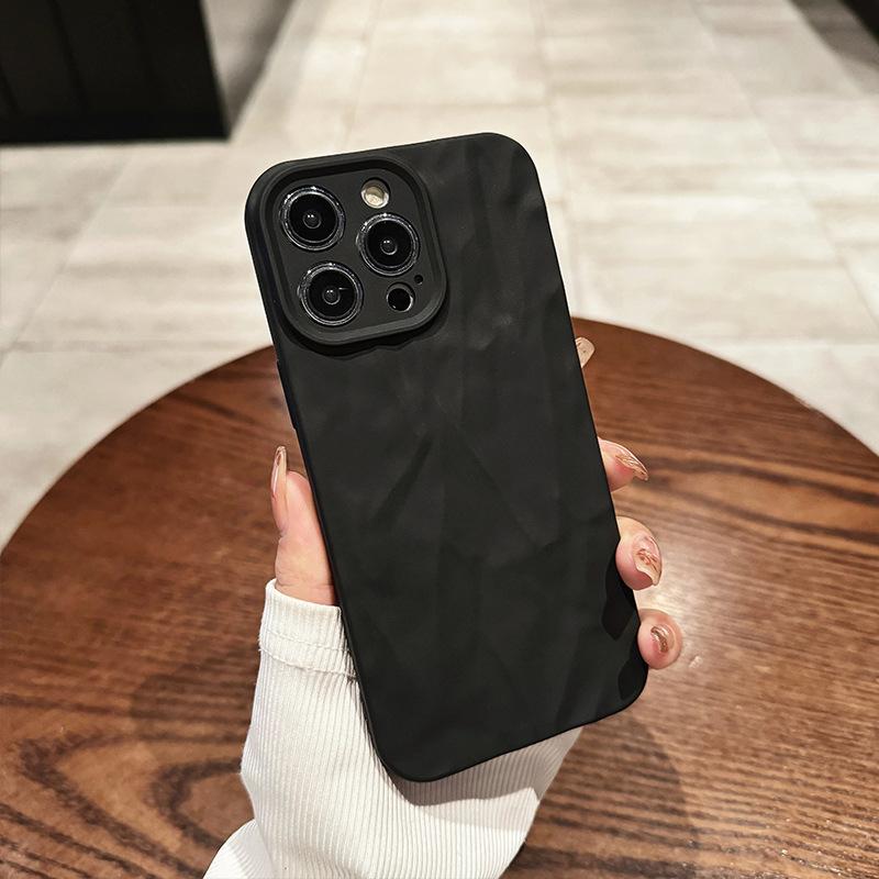 

Мягкий складной чехол для телефона с узором для iPhone 16 11 12 13 14 15 Pro Max X Xs XR Max 8 7 Plus SE Candy Bumper силиконовый чехол For iPhone16 Pro Max