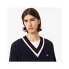 Lacoste Herren Tennis V-Ausschnitt Langarmpullover Ah3133 54n Qrn