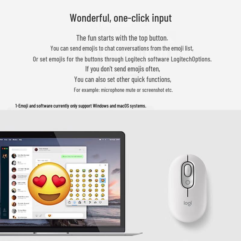 Logitech POP Wireless Bluetooth Mouse