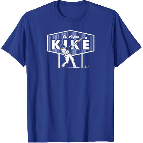 Kiké Hernandez - L.A. Kiké - T-shirt da baseball di Los Angeles