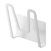 Yamazaki Jitsugyo Magnetic Pot Lid Holder White Approx. W13.5 X D6.5 X H14cm Plate Pot Lid Stand Pot Lid Storage Floating Storage 3524