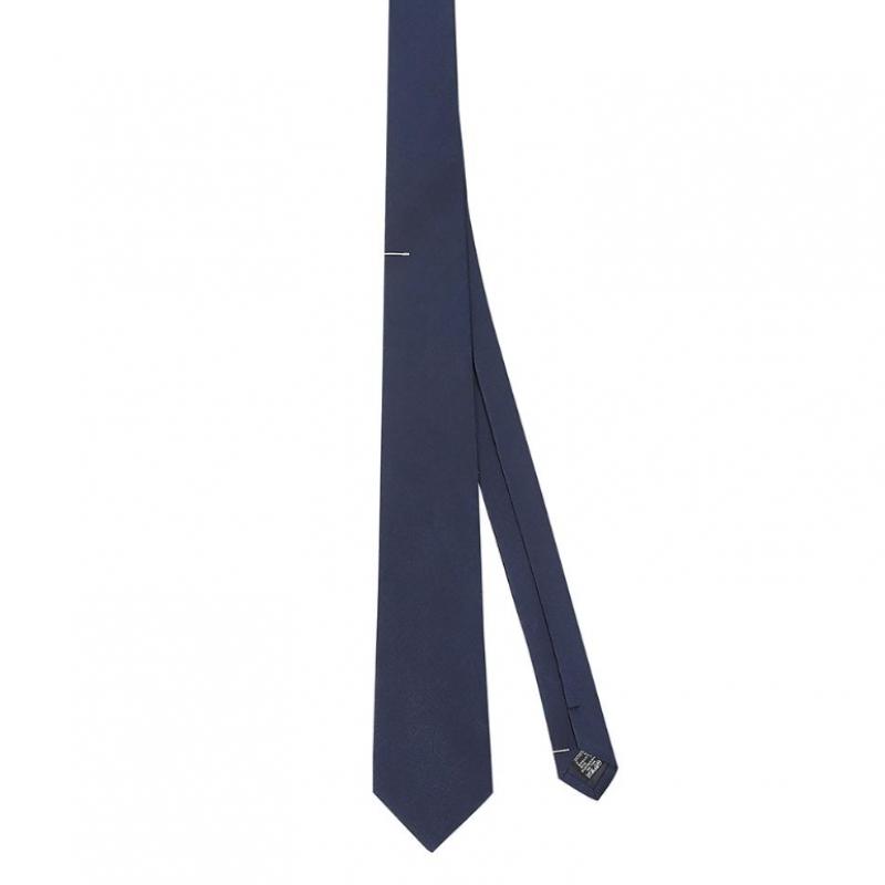 Daks Silk Blend Solid Cubic One Point Slim Tie Dmg1acf1216n1