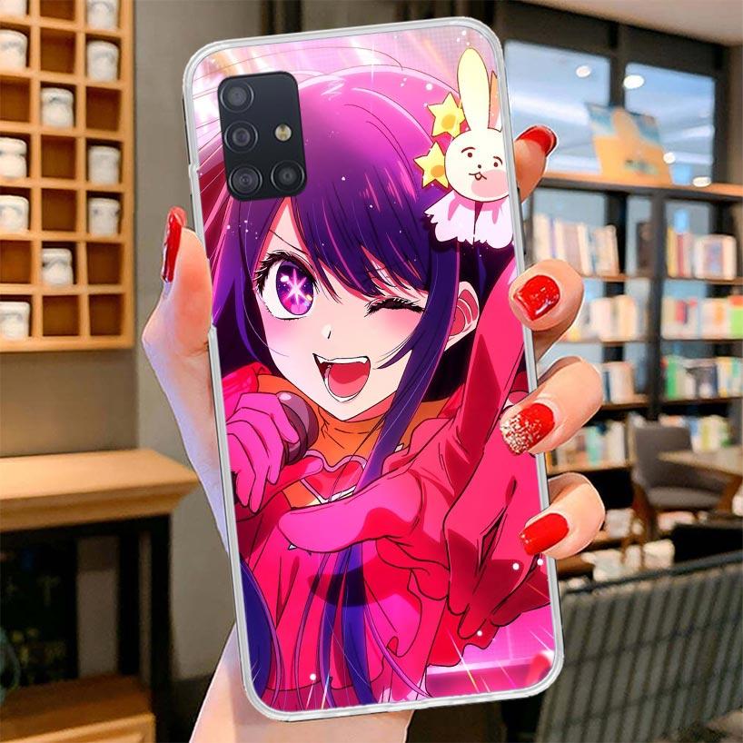 

Япония Аниме Oshi No Ko Чехол для телефона Samsung Galaxy A12 A22 A32 A52 A72 A02S Чехол для телефона Note 20 Ultra 10 S10 Plus A51 A71 Samsung Note 10 Plus