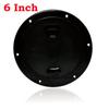 4/6/8 Inch ABS Round Hatch Deck Cover Hatch Cover For Marine Boat RV Yacht Non Slip Screw Out Deck Inspection Plate Black White