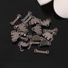 10x Trouser Skirt Hooks + Bars Fasteners For Suit Pants Extenders Tailor Sewing