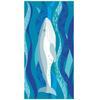 Microfiber Blue Dolphin Beach Towel Swimming Quick Drying Travel Camping Sports Towel