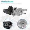 Pack (1) Idle Air Control Valve For Toyota Celica 1.8L 2000-2005