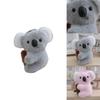 Charming Plush Koala Doll Keychain Unique Keyring For Couples With Soft Design