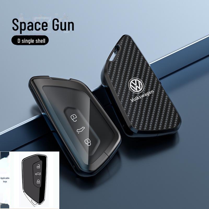 Kryt klíče Volkswagen Lavida pro 24 modelů - Sagitar, Tanyue, Tiguan, Bora a další - Skořepina s přezkou na tašku do auta - Chraňte své klíče stylově.