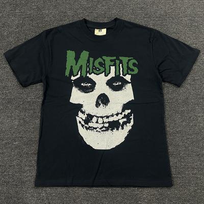The Misfits A NonConforming Band Electronic Rock Trend Vintage Street Style Unisex And UnisexRetro ShortSleeved Cotton TShirt