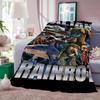 Italian Brainrot Creative Animal Blanket Soft and Skin Friendly For Couch Bed Napping Bedspread All Seasons Comforter