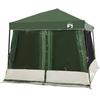 Camping Tent VidaXL Set of 2 Tents Green Taffeta and Fabric