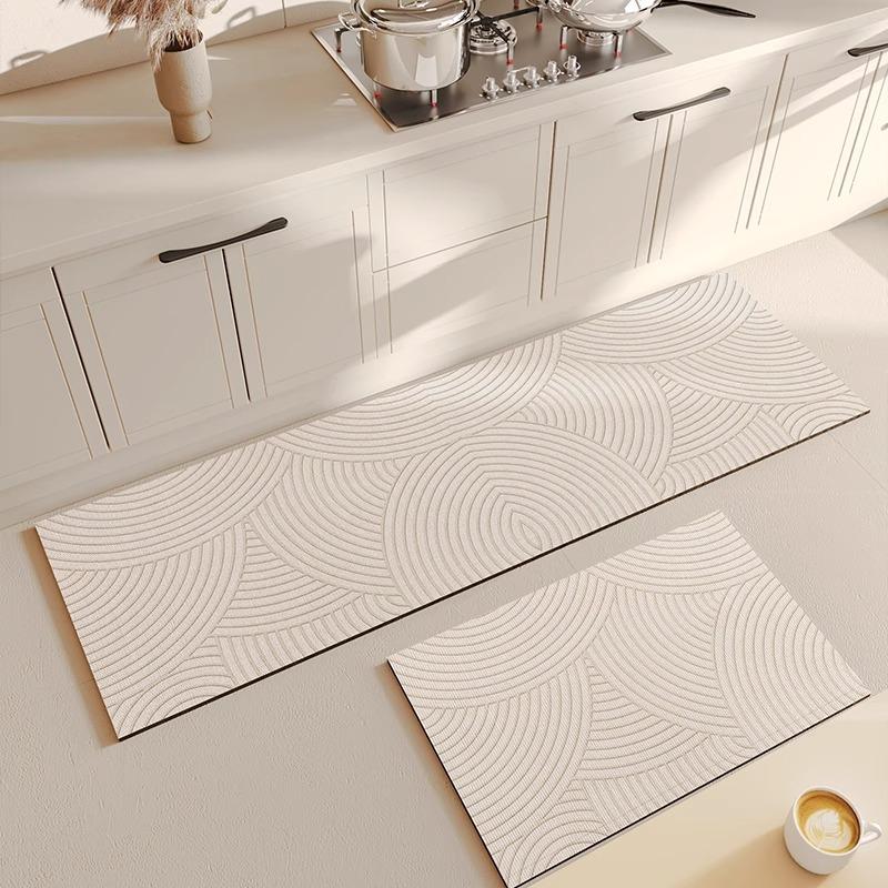 Kitchen Floor Mat Pvc Waterproof Vinyl Rug Home Decor Long Carpet Oil-proof Non-slip Foot Mats Alfombra Cocina Küchenbodenmatten