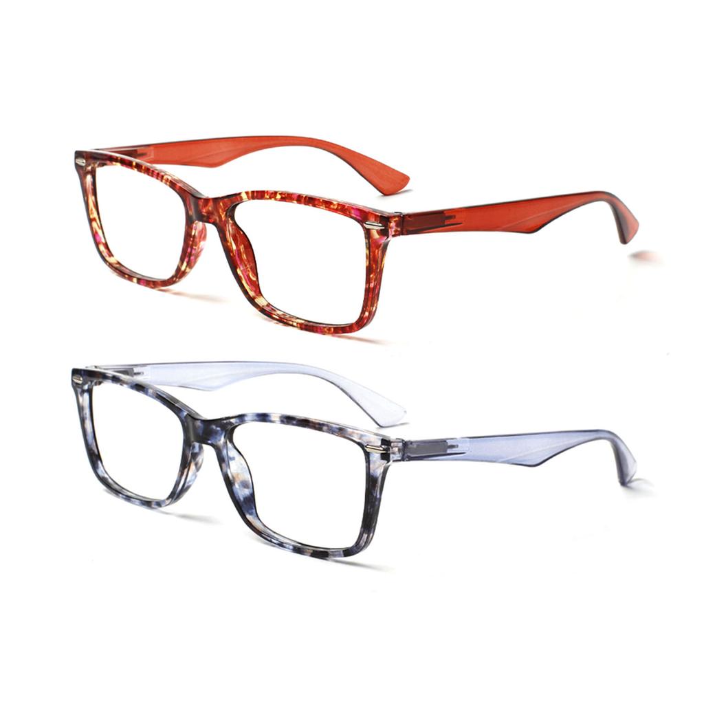 TUREZING Spring Hinge Reading Glasses for Women Men High Quality HD Lens Prescription Eyeglasses