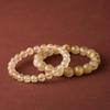 Armband aus goldenem Rutilquarz für Reichtum und Glück - Unisex-Geschenk