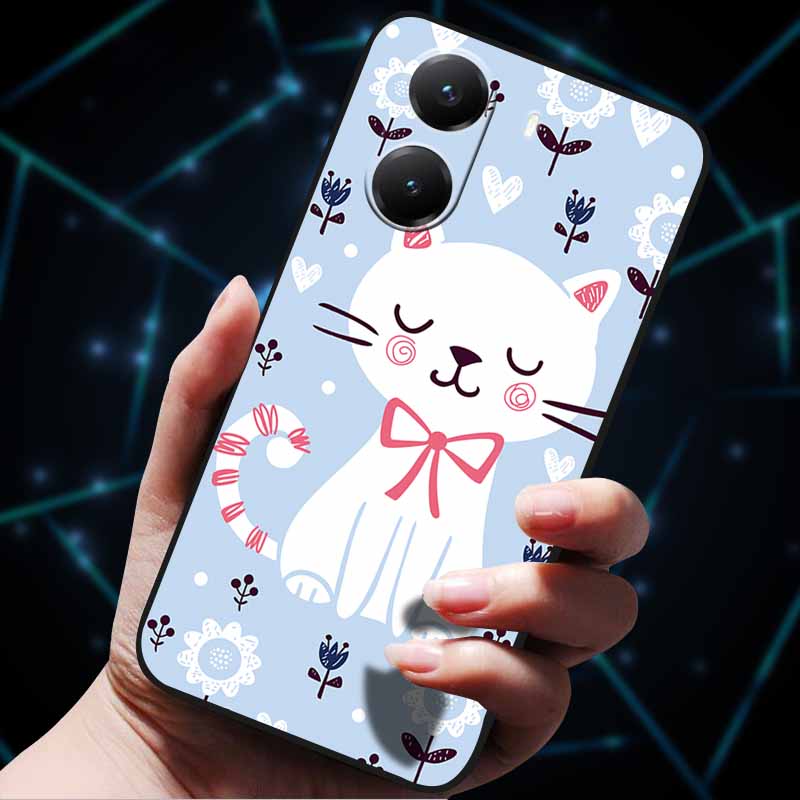 For Xiaomi Poco X7 Pro Case X7Pro 5G Soft Silicone Bumper 3D Flowers Emboss Phone Cases for Poco X 7 Pro 2025 Back Covers Shells