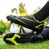 New Outdoor Men Soccer Shoes Adult Cleats Long Spikes Football Boots Training Sport Footwear Sneakers Non Slip Training Unisex