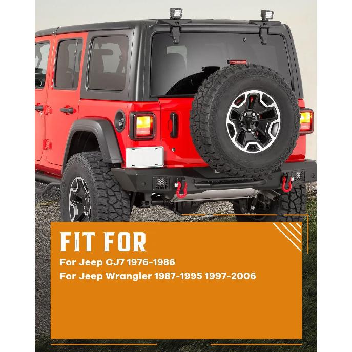 cciyu 2x Universal 16 LED Stop Tail Turn Signal Backup Reverse Brake Clearance Marker Lights Lamps Red/White Square Combination Flatbed Trucks Turn